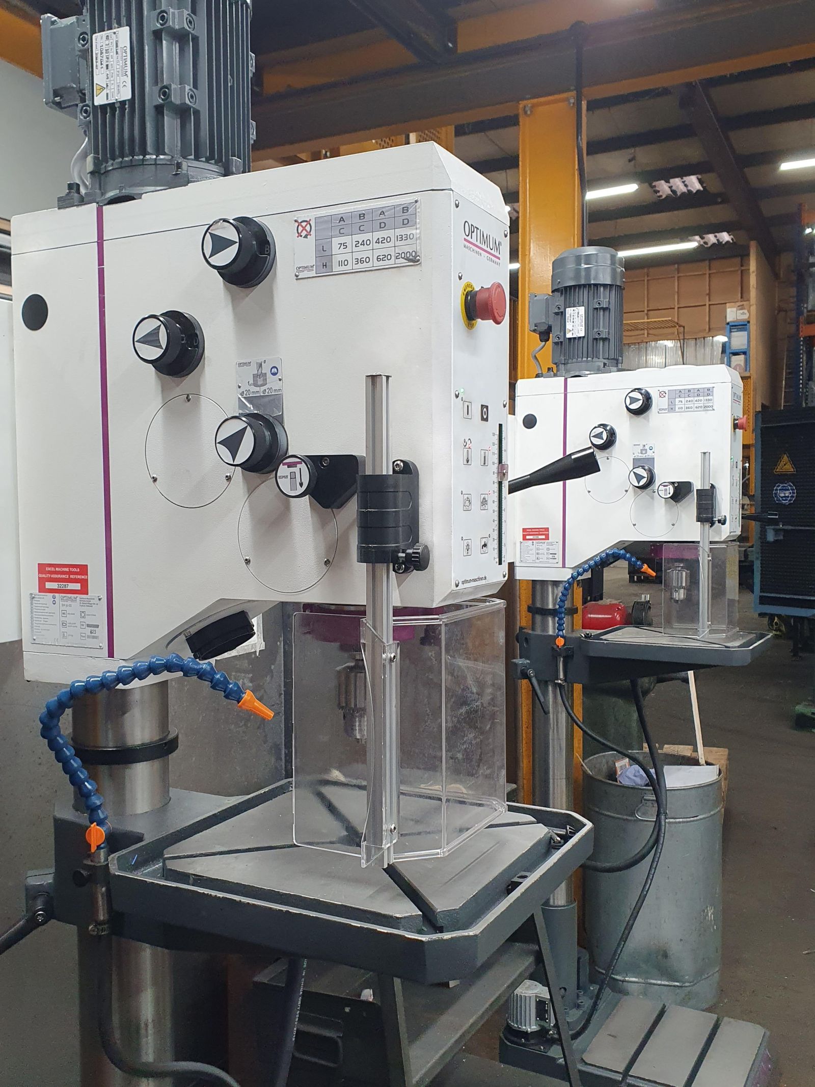 New Optimum Upright Drills - Laser Expertise