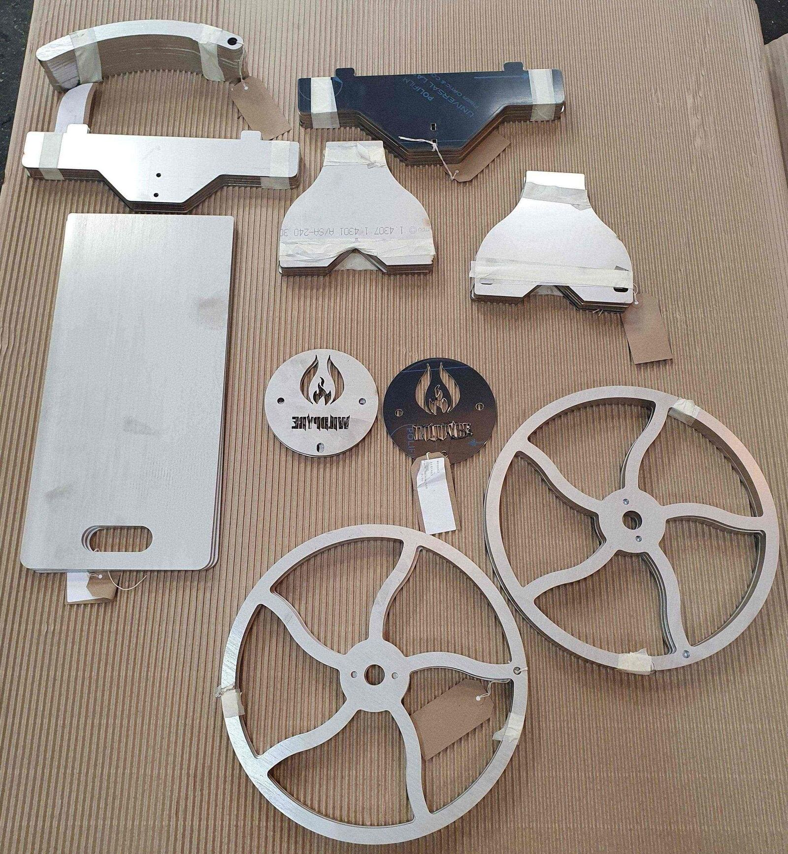Laser cutting parts Wildpyre