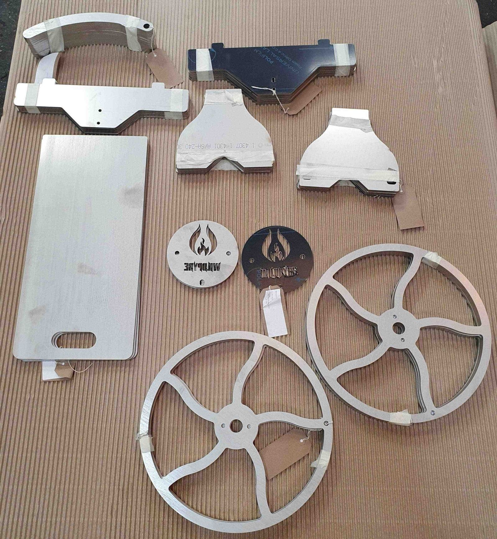 Wildpyre Laser Cut Parts