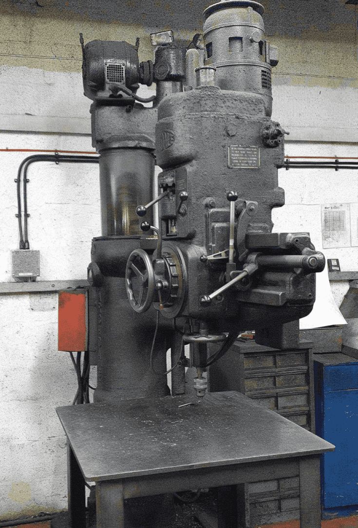 100 year old drill Laser expertise