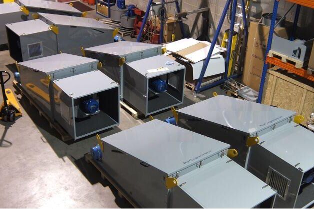Dustcontrol filtrations system fabrication process