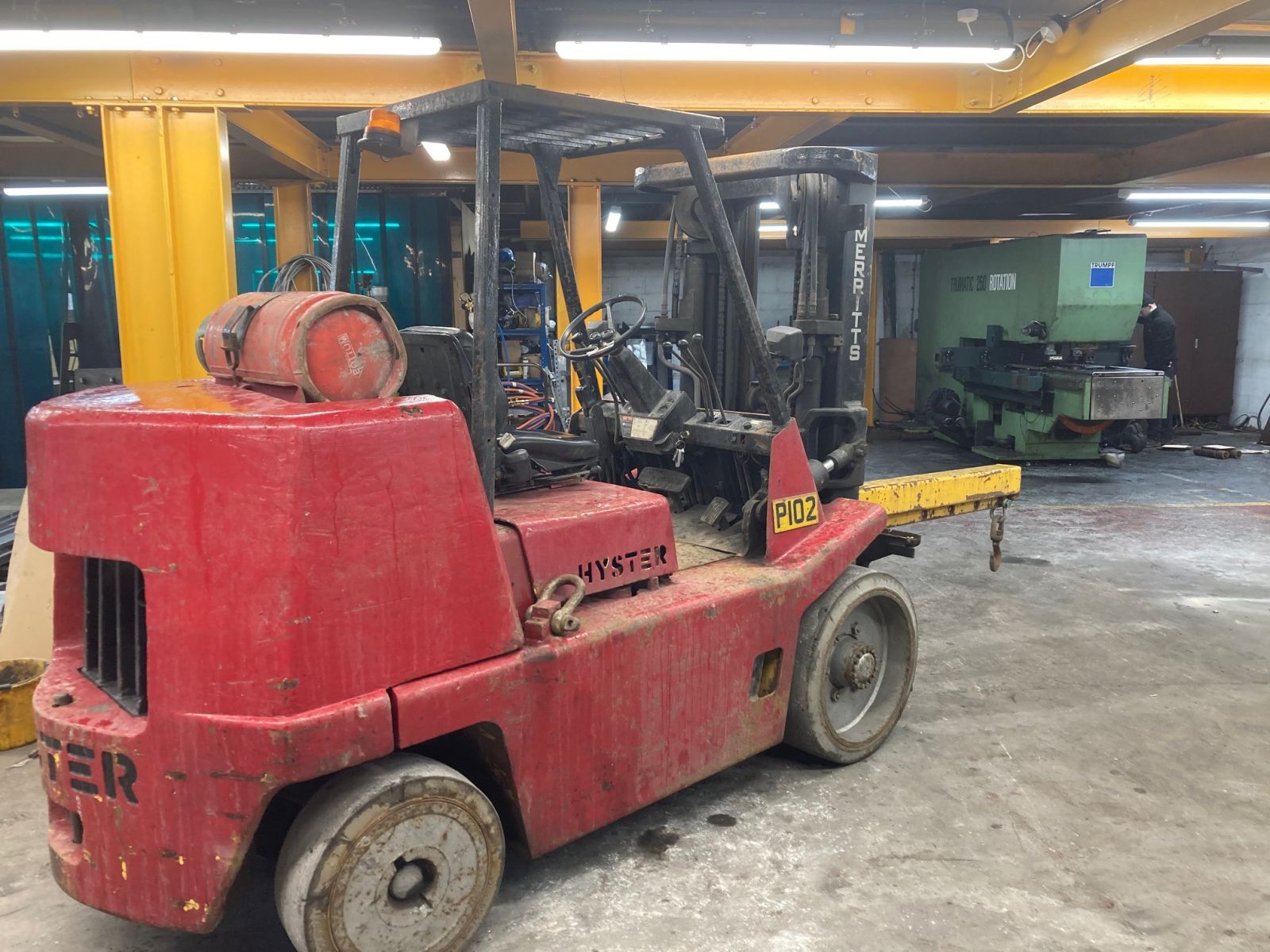 Increased welding capacity