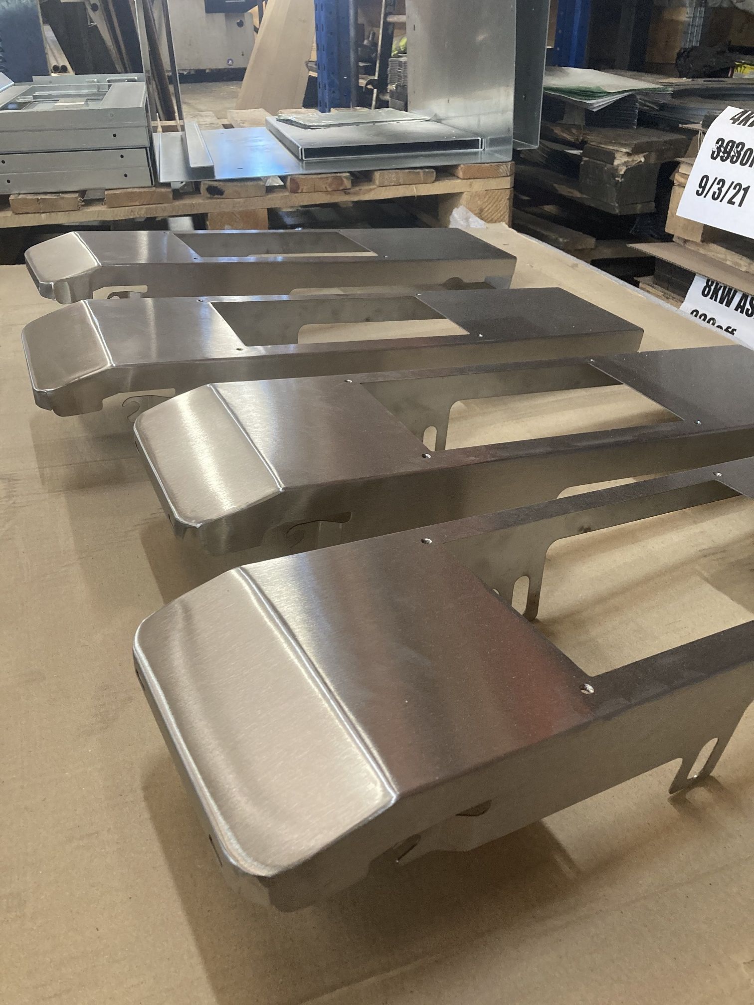 Welded and Polished Stainless Steel Covers