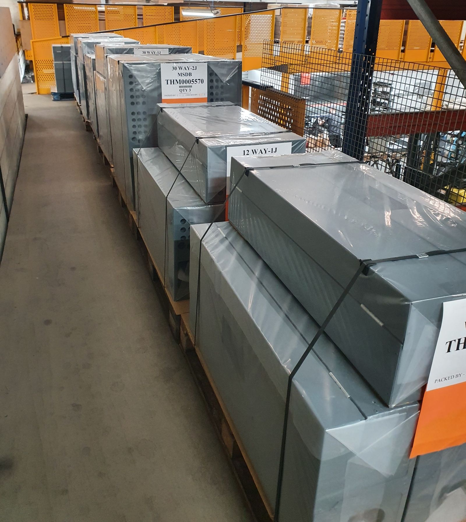Fabrication ready for despatch