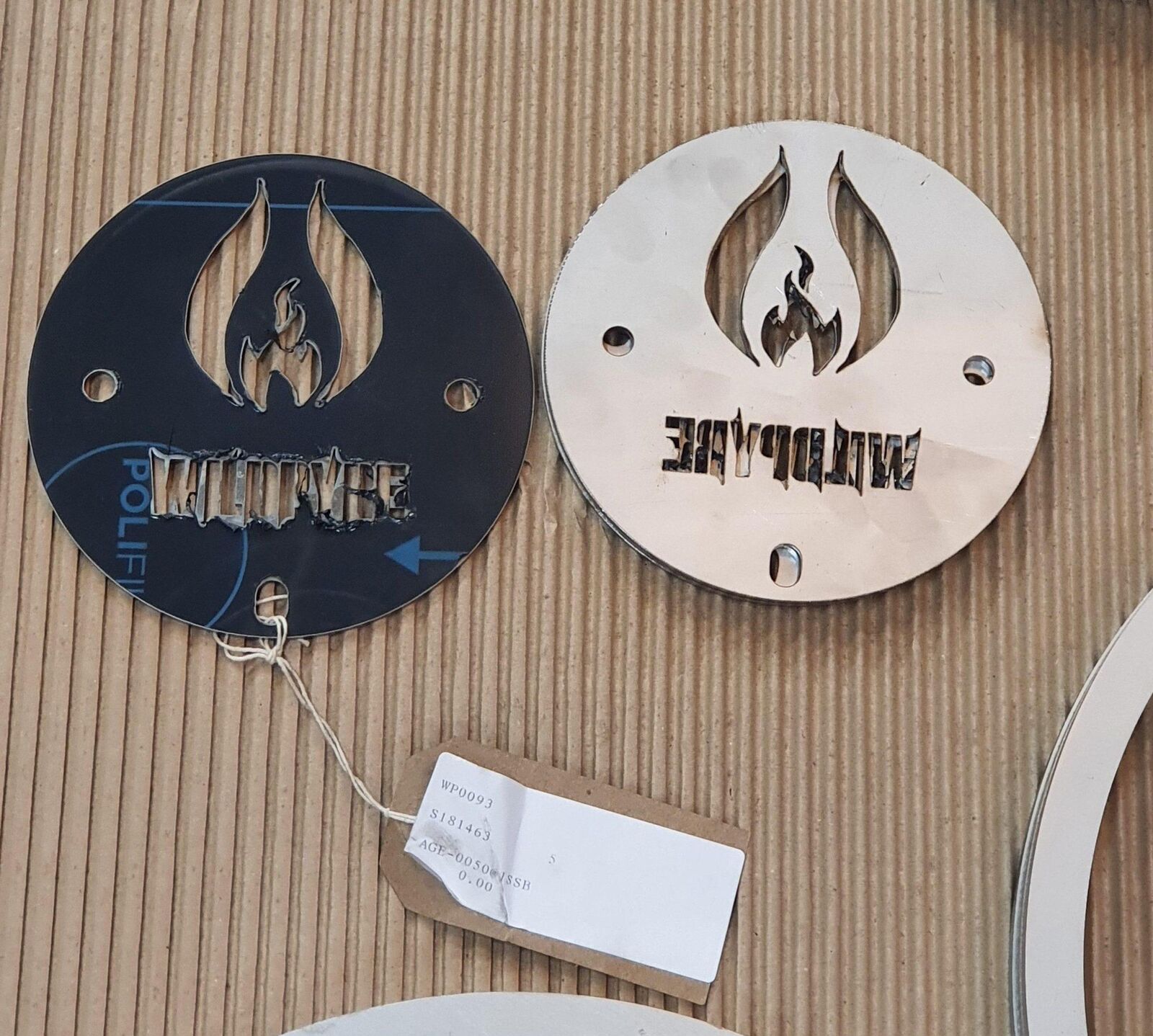 Wildpyre Laser Cut Branding 2
