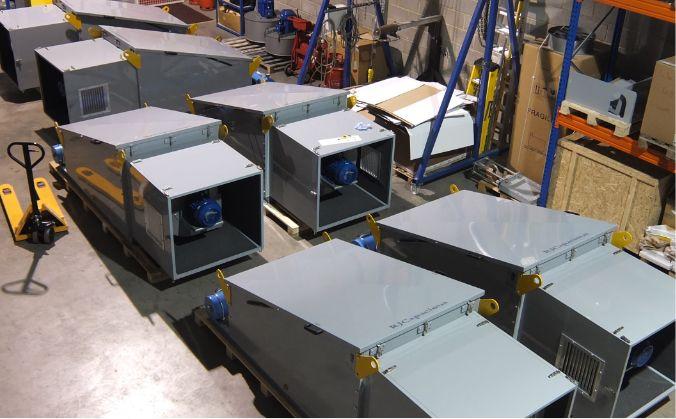 Dustcontrol filtrations system fabrication process